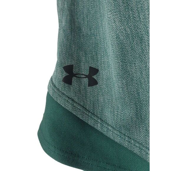 Under Armour Womens Shorts S Play Up 3.0 HeatGear Green Loose Fit Gym Running - Picture 6 of 6